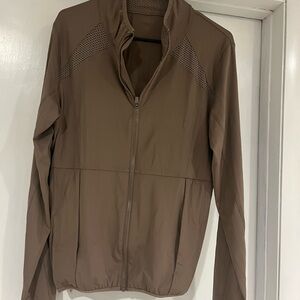 Women's Brown Bomber Jacket